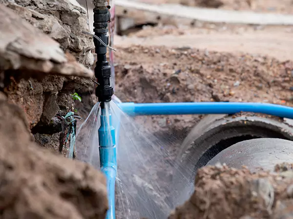 Burst Pipe Cleanup in Resaca, GA