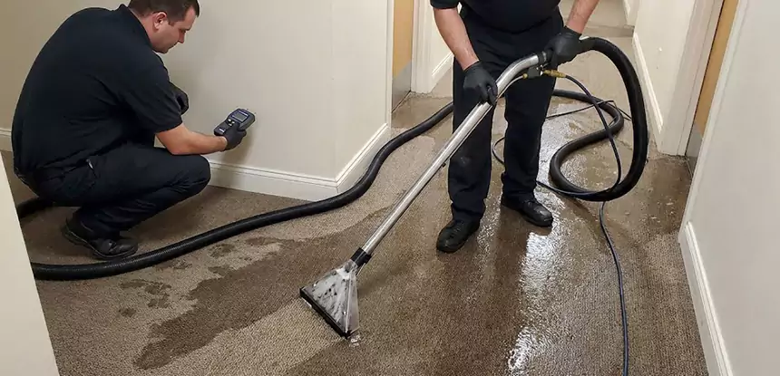 Basement Flooded Carpet Soaked Recovery in Resaca