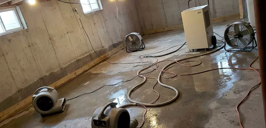 Large-Scale Water Damage Cleanup in Resaca